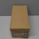 Knife Block Without Knives, JINLIFA Kitchen Knife Holder Block, Universal Knife Storage Organizer Stand Rack for Countertop (Stylish Brown Color)