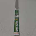 Frost King A79/36H Premium Aluminum and Reinforced Rubber Door Sweep 2-Inch by 36-Inch, Brushed Chrome