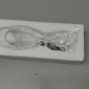 Trycooling Kissing Lovers Statue Abstract Sculpture Resin Statues for Home Decor Modern Home Office Desktop Shelf Bookshelf Decor (White, Small)