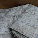 Madane 8x10 Area Rugs for Living Room, Machine Washable Vintage Natural Rug with Non-Slip Backing, Soft Large Throw Rug, Thin Carpet for Bedroom Dining Room Farmhouse (8 x 10, Beige/Brown)