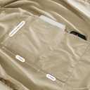 Entisn Pure Cotton Fitted Sheets with Pockets on Side, 400 Thread Count Queen Cotton Fitted Sheet Only, Deep Pocket Fits Mattress Up to 16 Inch, Breathable & Soft Bedding Sold Separately (Beige)