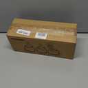 Povinmos 3 Piece Glass Salt Container | Storage | Pepper,Table Salt, Sugar,Gourmet Salts,Spice |Chili Herbs |10 oz |Glass Salt Container with Lid and Retractable Spoon