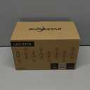 SHINESTAR 8-Pack Dimmable Vintage LED Edison Bulbs, 5.5W, 60W Equivalent, Warm White 2700K, ST58 Antique LED Decorative Filament Bulbs, E26 Medium Base, 80+ CRI, Clear Glass Style for Home