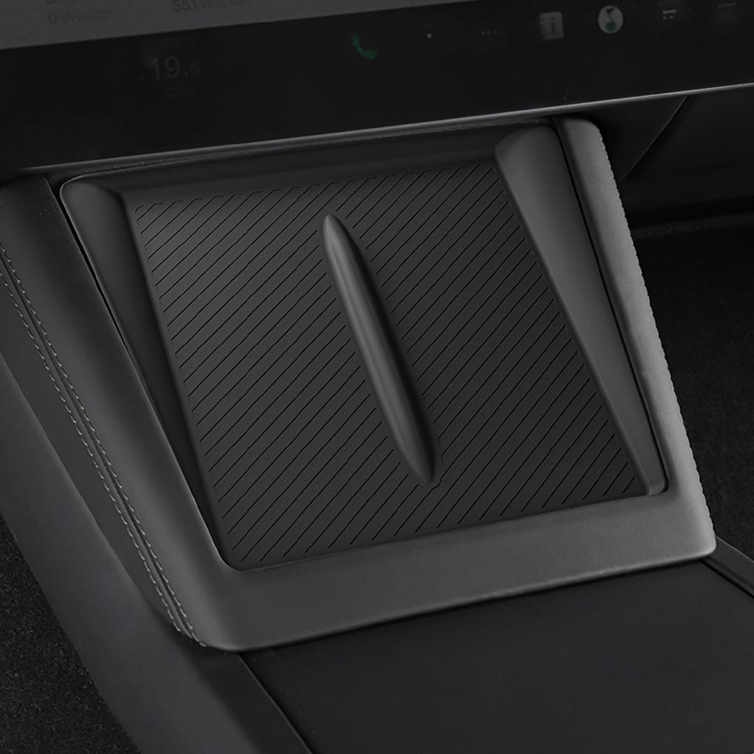 Model 3 Centre Control Wireless Charging MatCenter Console Wireless Charger Pad Compatible with Tesla Highland Model 3 2024 2025