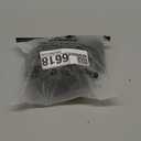 Milumia Women's One Piece Cut Out Ring Swimsuit Bandeau Textured Bathing Suit with Straps (Black, Medium)