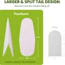 Dog Teeth Cleaning Wipes, Fresh Breath Pet Dental Finger Wipes for Dogs & Cats, Dog Dental Wipes Teeth Wipes, Lick-Safe Pet Toothbrus for Easy Removal of Tartar Buildup, Unscented - 50 PCS