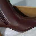 Amazon Essentials Women's Clean Heel Ankle Boots with Side Zipper, Memory Foam Insole, size 6.5