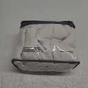 PANELSBURG Modern Pleated Natural Beautiful Linen Curtains with Hooks,Floor to High Ceiling Track for Pleat Sheer Linen 108 Inch Curtains Drapes with Hooks,9FT,Ivory (50"W x 108"L (Pack of 2))