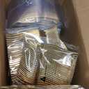 Festiva 200Pcs Clear Plastic Dessert Plates Disposable 6.3" with Plastic Forks 5" - Small Clear Plates-Dessert/Cake/Appetizer Plates for Birthday/Easter Party & Wedding - Serve for 100Guests