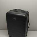Wrangler Smart Spinner Hardside Luggage, 22-Inch Carry-On, Black