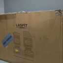 LASFIT Floor Mats for Ford F-150 2021-2026 | F150 Lightning 2022-2025 SuperCrew (Rear w/Fold Flat Storage) Carpet Floor All Weather Car Liners TPE Truck Mats - 1st and 2nd Row, 3pcs Black