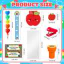 170 Pcs Back to School Gifts for Students First Day of School Party Favors Stationery Set Supplies for Classroom Gifts, Pencils Notepads Bookmarks Rulers Erasers Stampers Treat Bags Rewards Prizes