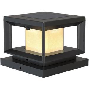 Modern Solar Outdoor Column LightsHigh Brightness LED Lighting, Outdoor Fence Post Cap LightSolar Post Lights, Solar Post Caps Lights for Deck, Patio, Garden Decor