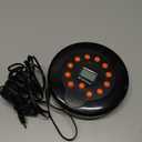 CD Player Portable, Rechargeable Portable CD Players for Home, Built-in Speakers and Headphones Supports CD/U Disk/AUX/A-B Repeat/LCD Display/10 Speeds/Anti Skip, for Home/Car CDP-3030