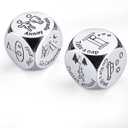 2PCS Retirement Dice Retirement Gift for Woman Man Goodbye Farewell Gifts Coworker Gift for Valentines Gifts for Him Her Work Anniversary Coworker Leaving Going Away Employee Appreciation Christmas