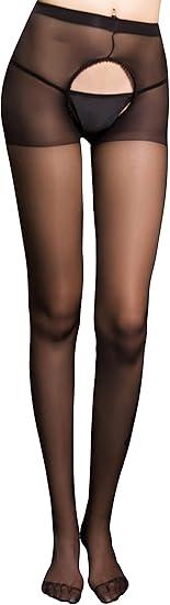 Adove High Waist Pantyhose Sexy Lady Sheer Hollow Out Stockings