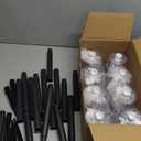 Super Bright Solar Pathway Lights Outdoor Powered 8 Pack,Adjustable Warm&Cool White,Waterproof IP65 Solar Garden Decor Landscape Lighting Outside for Front Yard/Patio/Walkway/Driveway/Lawn/Path Light (Obsidian Black)