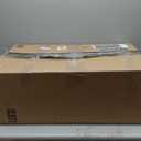 DCX Beige Machine Washable Area Rug 9x12, Midcentury Modern Non Slip Stain Resistant Rug 9x12 for Living Room, Playroom, Dining Room, Soft Low Pile Large Carpet (Orange)