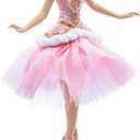 Kurt Adler T2274 10" Pink Ballerina Figure with Musical Base