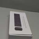 Foldable Keyboard and Mouse, Folding Wireless Keyboard Mouse Combo with Portable Case, Rechargeable 2.4G Wireless+Bluetooth Multi-Device Combo for Windows, iOS, Android, macOS PC/Laptop/Tablet