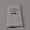 ALYVIA SPRING Long Fabric Shower Curtain Liner Waterproof - 72" x 80", Soft & Lightweight Long Shower Curtain with Magnets, Machine Washable - 72x80, White