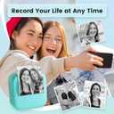Sticker Printer, Print Pods Mini Printer, Thermal Inkless Sticker Maker Machine with 1 Roll Paper, Versatile App with 2000 Icons and 300 Templates, Impresora Porttil for Notes, Journal, DIY