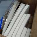 6 Pack Buffet Risers ,Foldable Food Display Risers with Acrylic Disc, White Food Display Risers Cake Stand for Party Buffet Risers and Stands for Show Catering Desserts, Food, Jewelry