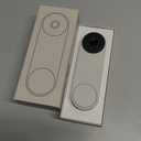 Google Nest Doorbell (Wired, 3rd Gen) - 2K Video and Gemini, Live View, Night Vision, 2-Way Audio - Works with Google Home - 2025 Model - Linen