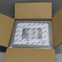 Egofine 8x10 Picture Frames Set of 4, Made of Solid Wood Covered by Plexiglass 4x6 and 5x7 with Mat or 8x10 without Mat, for Table Top Display and Wall Mounting Photo Frame Light Grey