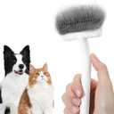 aumuca Undercoat Rake for Dogs & Cats  Deshedder & Grooming Brush  Dog Brush & Cat Brush for Long or Short Hair  Dematting Comb for Matted Fur, Kitten, Puppy, Rabbit, Horse