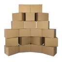 UBMOVE Moving Boxes Medium 18"L x 14"W x 12"H 20-Pack | Corrugated Cardboard Box for Shipping, Mailing, Packing, Packaging and Storage 18x14x12