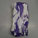 RED STEER GLOVE COMPANY, NITRILE PALM GARDENING GLOVES,PACK OF 10, (White& Purple, M)