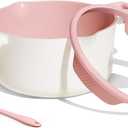 CAROTE 7QT Nonstick Stock Pot with Lid, Ceramic Casserole with Ladle, Non-toxic Kitchen Soup Pot, Big Cooking Pots PFAS and PFOA Free