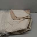 Ameritex Couch Sofa Slipcover 100% Waterproof Nonslip Quilted Furniture Protector for Dogs, Children, Pets, Machine Washable (Beige, 68")