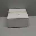 Ulrikco 4 Pack Double Walled Glass Coffee Mugs with Bamboo Lid/Spoon, Insulated Coffee Cups with Handle, Cappuccino Latte Glasses Cup, Clear Glass Mugs for Hot Drinks Tea Milk Juice Ice Cream (350ml)