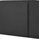 Portable Monitor Sleeve 17.3 inch, Padded Shockproof Carry Case for Most 17.3" Portable Display Monitors, Water-Resistant Laptop Bag Cover with Accessory Pocket -Black