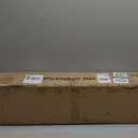 Portable Pickleball Net Set with Wheels, Regulation Size 22 FT & Half Court 11 FT, Steady Metal Frame Pickle Ball Net Set System with Carry Bag for Backyards, Driveways, and Garages (Black&Yellow)