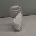 Elle Decor Bedside Water Carafe with Tumbler | 33Ounce Pitcher and Matching Drinking Glass | Stackable Cup as a Lid for Carafe | Home Dcor for Guest Room, Nightstand, Office, or Gift