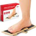 Ankle Strengthener & Axis Board, Bamboo Ankle Balance Board for Physical Therapy, Blackboard Foot Trainer & Foot Strengthener, Giboard for Balance Training, Axisboard for Leg Stability