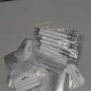 Yexiya Sublimation Pens Blank Heat Transfer Pen Sublimation Ballpoint Pen with Shrink Wrap White Aluminum Customized Clip Pen School Supplies for Christmas Office School Stationery Supplies (20 Sets)