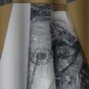 Raindrop Pendant Lights Kitchen Island Teardrop Black Hanging Light Fixtures Clear Solid Glass Pendant Light Modern Chandeliers for Dining Room Porch Corridor Living Room(Long Plate-4 Lights)