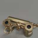 Opera Glasses Binoculars, Theatre Binoculars, 3X25, Metal Material, Vintage and Refined, with Adjustable Handle for Adults Kids Women in Musical Concert Cinema.