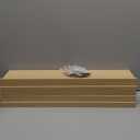 upsimples Floating Shelves for Wall, 23.6 Inch Shelves for Decor Storage Set of 6, Wall Mounted Wood Shelf for Bedroom, Living Room, Bathroom, Kitchen, Long Picture Ledge Shelves, Natural