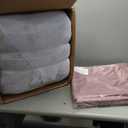 Hobestluk 3 in 1 Bean Bag Chair Giant Bean Bag Chairs for Adults with Velvet Cover Convertible Bean Bag Floor Cushion with Machine Washable Cover for Living Room (Velvet Pink)
