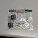 Puroma 2 Pack 2.6 Inch Long Shackle Combination Lock 4 Digit Outdoor Waterproof Padlock for Hasp locker lock, Sports Locker, Fence, Gate, Toolbox, Case, Hasp Storage, Cabinets (Black)