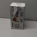 Mueller Pro-Series All-in-One, 12 Blade Mandoline Slicer for Kitchen, Food Chopper, Vegetable Slicer and Spiralizer, Cutter, Dicer, Grater, Kitchen Gadgets Sets with Container, White Sand/Gray