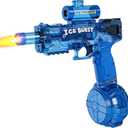 Electric Water Gun for Adults & Kids, Automatic Water Guns High Capacity 500+,Battery Powered Water Squirt Guns, Long Range Water Pistol Blaster Soaker,Summer Pool Toys (Blue)