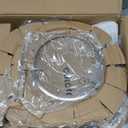 CAROTE Pots and Pans Set Nonstick, White Granite Induction Kitchen Cookware Set, 10 Pcs Non Stick Cooking Set w/Frying Pans & Saucepans(PFOS, PFOA Free)