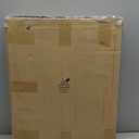 Furinno PELI Side Table, Square End Table with Storage Shelf, Night Stand, Bedside Table, for Living Room, Bedroom, Columbia Walnut