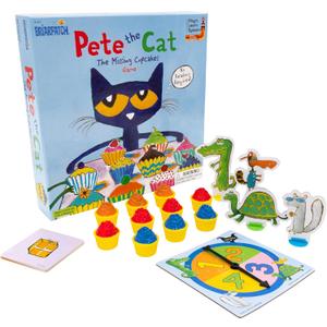 Briarpatch Pete the Cat The Missing Cupcakes Game, Fans of Pete the Cat Books, Ages 3+